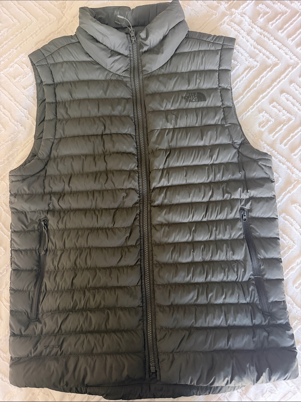 The North Face Men's Puffy Down Vest in Olive